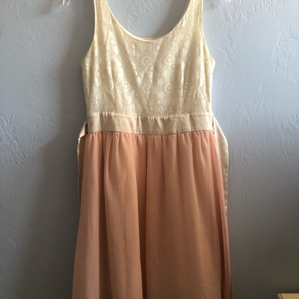 Lace Top Dress